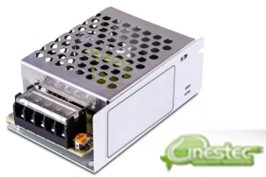 FONTE CHAVEADA METALICA DUPLA SAIDA  12V X 3A - 35W