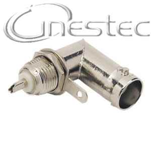 JACK BNC PAINEL COM TERRA 19X19MM CROMADO