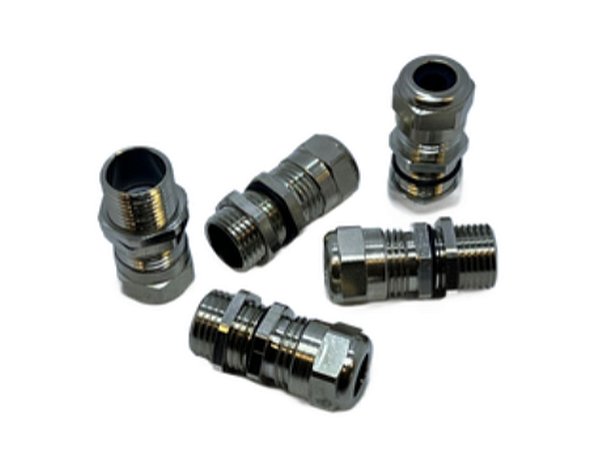 KIT 5PÇS PRENSA CABO LATAO NIQ PG9 - CORPO LONGO