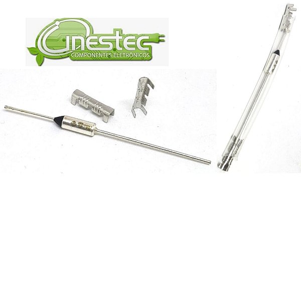 KIT FUSIVEL TERMICO MAIS TERMINAIS PARA REPARO - 10A DIVERSAS TEMPERATURAS
