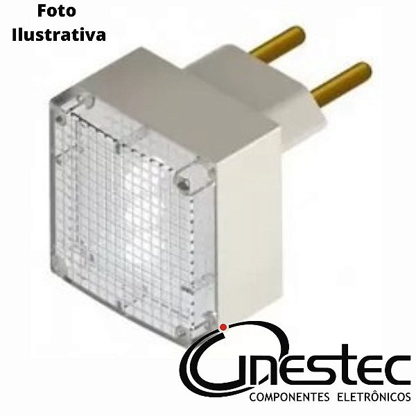 LANTERNA DE LUZ DE EMERGENCIA PORTATIL - BIVOLT