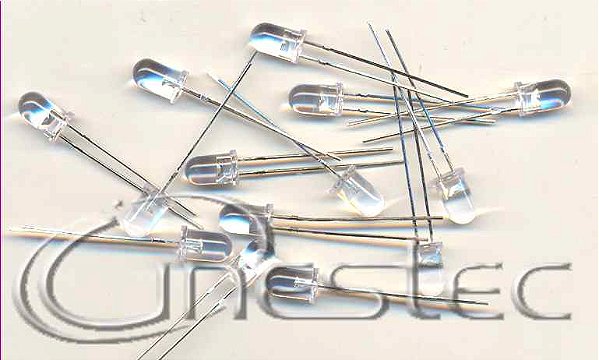 LED INFRA RED 5mm PARA CONTROLE REMOTO TRANSPARENTE LD271