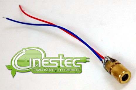 LED LASER VERMELHO PARA ARDUINO E OUTROS