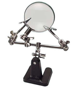 LUPA   SUPORTE DE PLACA COM GARRAS - HLS-10