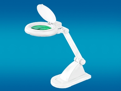 LUPA DE MESA LED BIVOLT BIFOCAL - 3D + 12D - HL-200