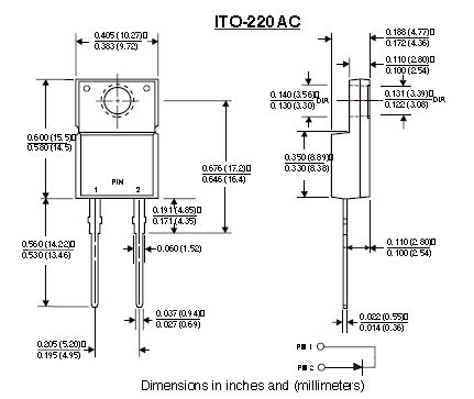 MBRF1050CTL   ISOLADO