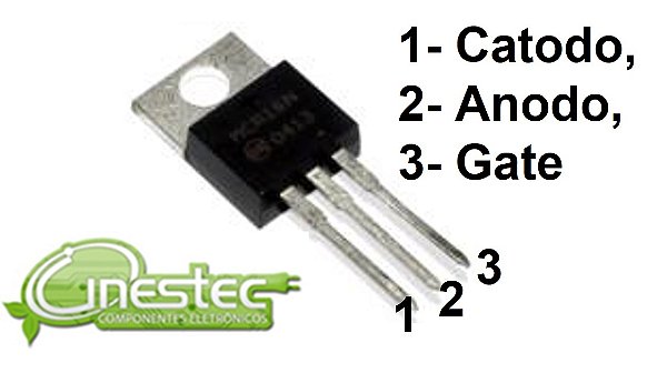 MCR16NG ou JCT816B - SCR 16A / 800V  TO220