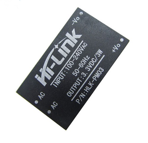 MICRO FONTE 3,3V X 1A - 3W  HLK-PM03  ENCAPSULADA
