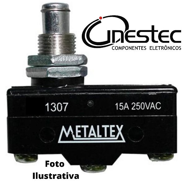 MICROSWITCH CHAVE FIM DE CURSO FM-1307 - 15A 250V
