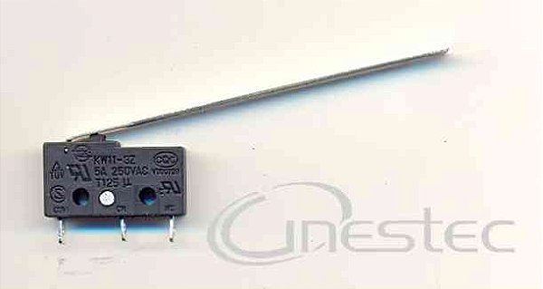 MICROSWITCH MINI 5A HASTE LONGA 56MM KW11 3Z 5
