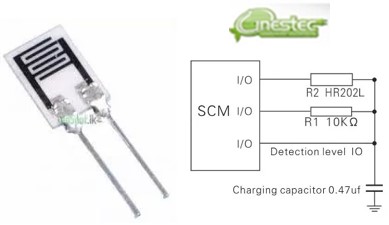 MINI SENSOR DE HUMIDADE HR202L