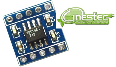 MODULO ARDUINO X9C104S POTENCIOMETRO DIGITAL 100K  5VDC