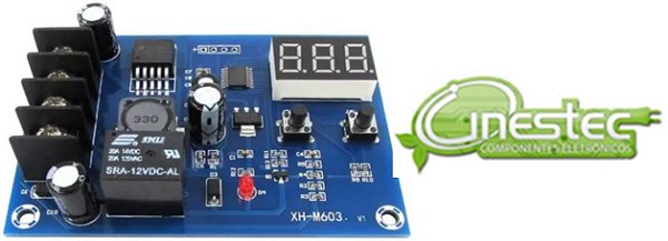 MODULO CONTROLADOR DE CARGA PARA PLACA SOLAR XH M603