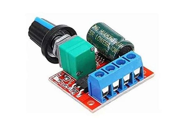 MODULO CONTROLADOR PWM 4,5-35V 5A C/ POTENC.