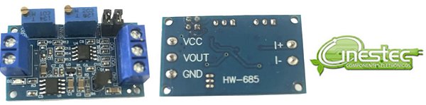 MODULO CONVERSOR DE CORRENTE PARA TENSAO 4 A 20MA PARA 0-3.3V- 5V
