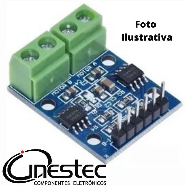 MODULO DRIVER DUPLO DE MOTOR DC L9110S PONTE H HG7881