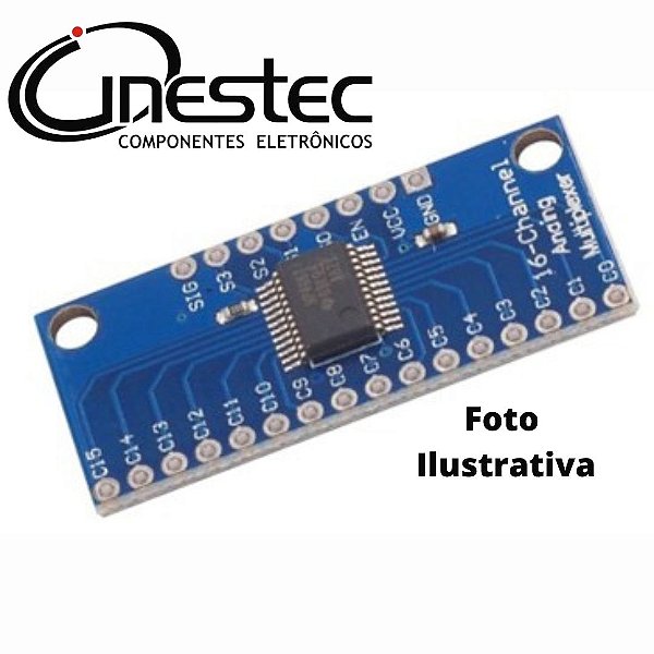 MODULO MULTIPLEXADOR CD74HC4067 CMOS ANALOGICO / DIGITAL - 16 Canais
