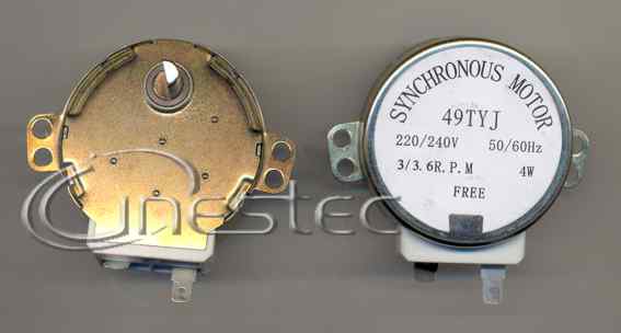 MOTOR DO PRATO GIRATORIO 3RPM  220V PINO FERRO PARA VARIOS MODELOS