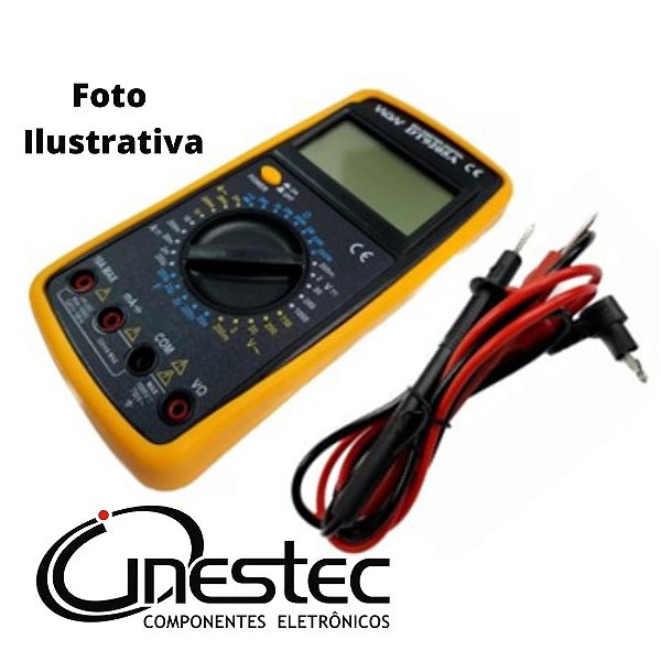 MULTIMETRO DIGITAL DT9205A 10A CAPACÍMETRO / AVISO SONORO / OFERTA