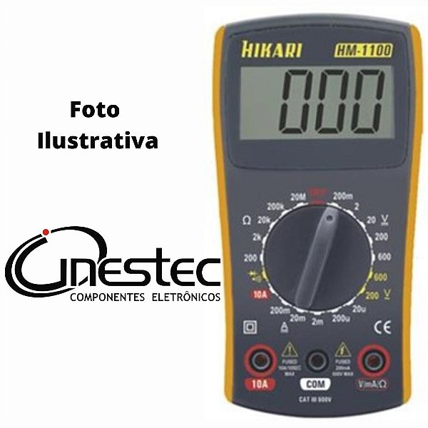 MULTIMETRO DIGITAL HM-1100