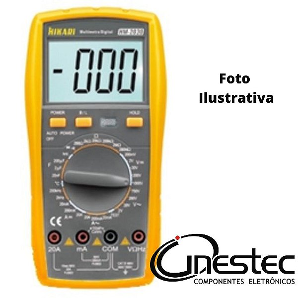 MULTIMETRO DIGITAL HM-2030 - ET 2042 200M-20A-1000V