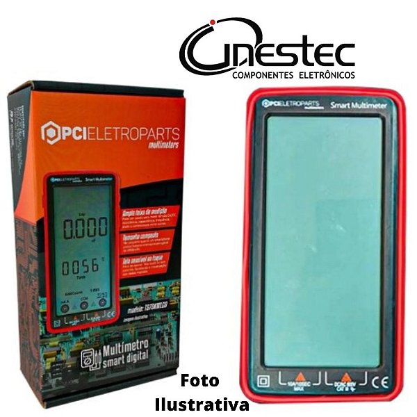 MULTIMETRO DIGITAL SMART - TS37BK WLCD - RECARREGALVEL COM ENTRADA USB