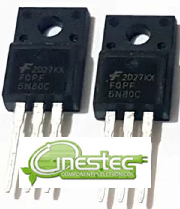 P6N80 - TO-220  ISOLADO