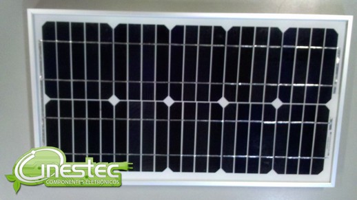 PAINEL SOLAR  CELULA FOTOVOLTAICA SG-015W  520X305X22