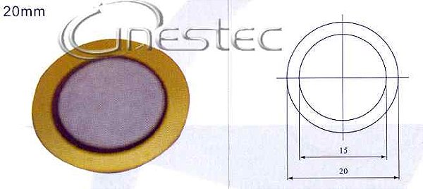 PASTILHA PIEZO ELETRICA  20mm FT 20T