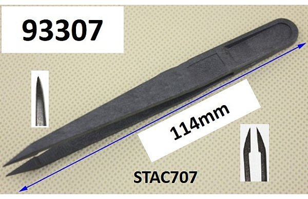 PINCA CONDUTIVA PLASTICA TIPO FINA 1MM - 707