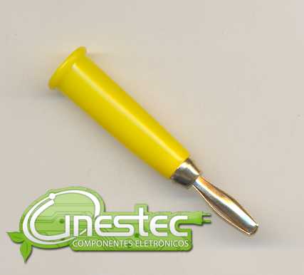 PINO BANANA 4MM AMARELO GOLD