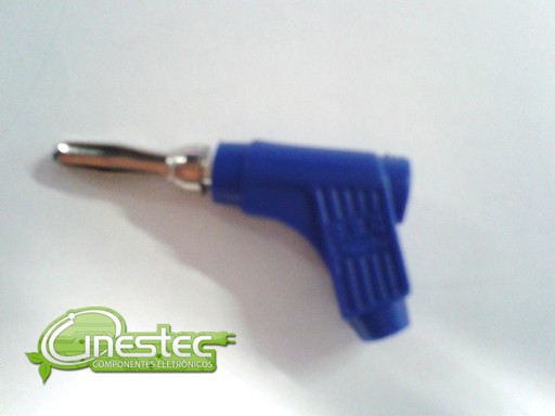 PINO BANANA DERIVACAO 4mm MODELO D112  AZUL