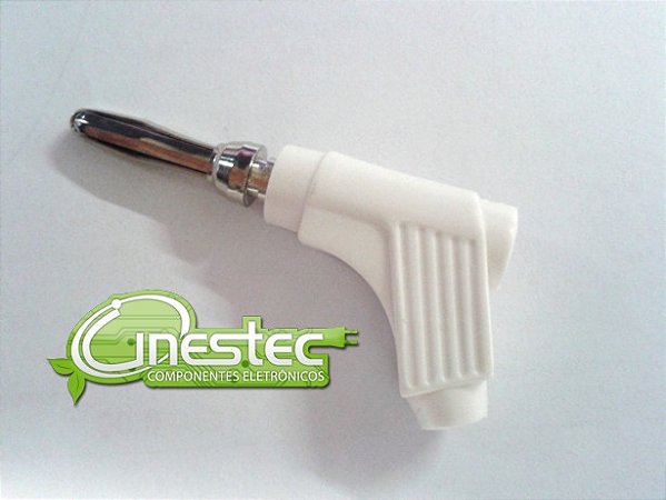 PINO BANANA DERIVACAO 4mm MODELO D112  BRANCO
