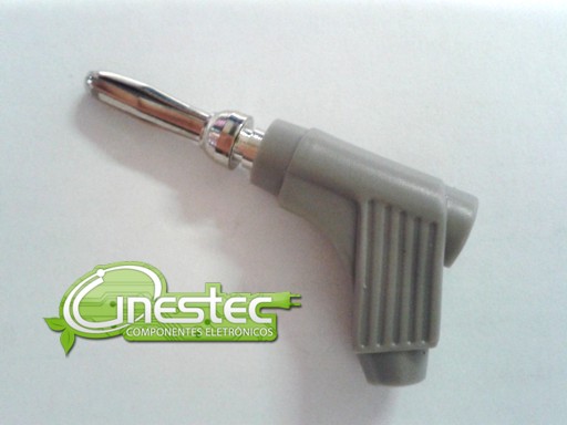 PINO BANANA DERIVACAO 4mm MODELO D112  CINZA