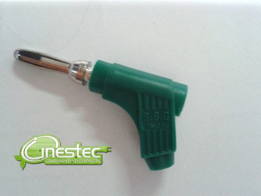 PINO BANANA DERIVACAO 4mm MODELO D112  VERDE