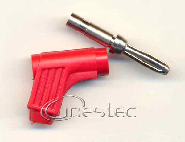 PINO BANANA DERIVACAO 4mm PB112D - VERMELHO