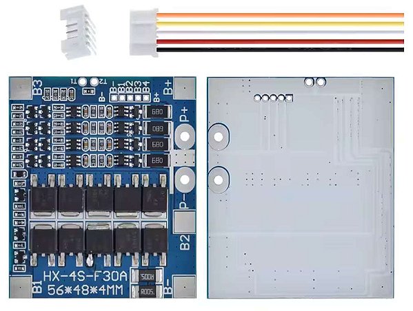 PLACA DE PROTECAO E CARGA P/ BATERIA LITIO HX-4S-F30A
