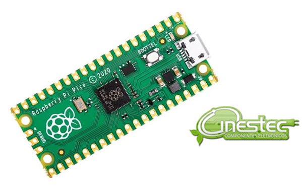 PLACA RASPBERRY PI PICO RP2040 DUAL CORE ARM CORTEX M0+