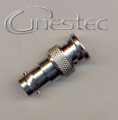 PLUG ADAPTADOR BNC 50R MACHO X FEMEA RETO