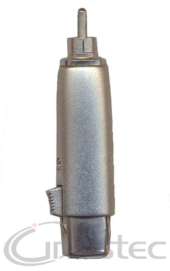 PLUG ADAPTADOR CANON / XLR FEMEA X RCA