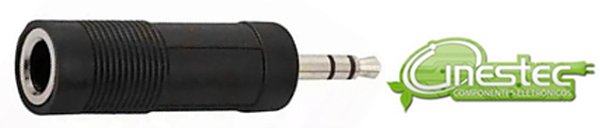 PLUG ADAPTADOR P2ST X J10M - NIQUELADO - MXT