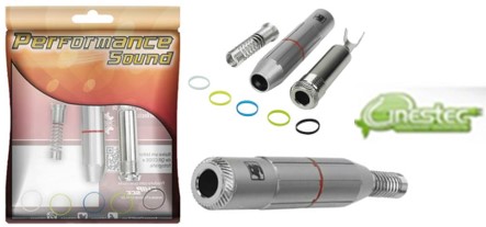 PLUG FEMEA P10M MECH METALICO GOLD