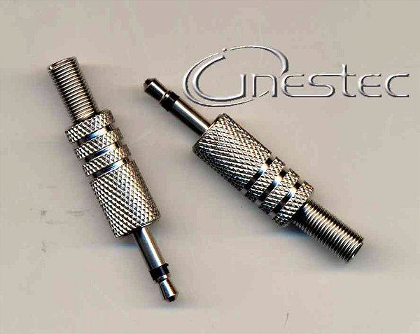 PLUG P2M METALICO ESTRIADO