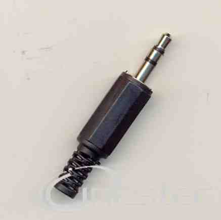 PLUG P2ST COM RABICHO PRETO IMP
