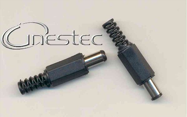 PLUG P4  2,1 / 5,5MM X 9MM  COM RABICHO