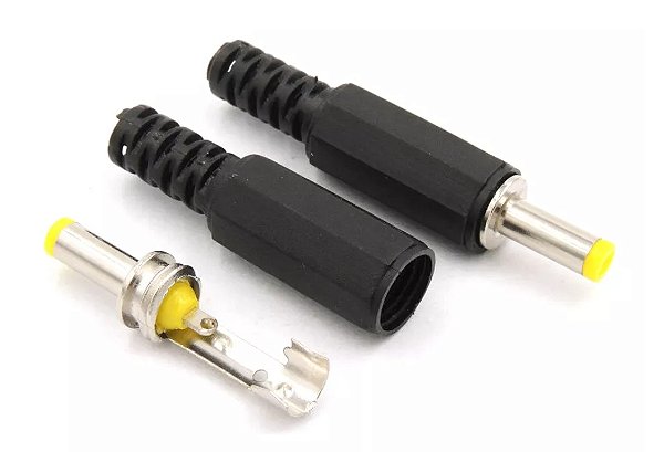 PLUG P4 (P8) 1,7mm x 4,0mm x 10,5mm COM RABICHO