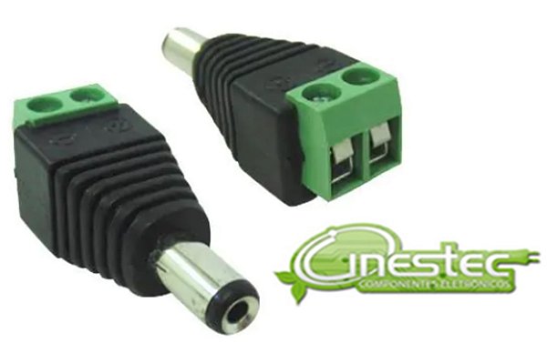PLUG P4 MACHO COM BORNE KRE PARA FIOS