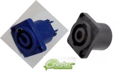 PLUG SPEAKON FORCA FEMEA - 4 VIAS