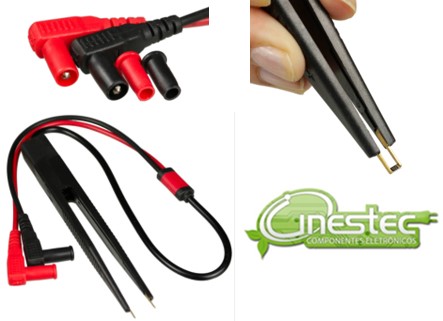 PONTA DE PROVA TIPO PINCA PARA MULTIMETRO PARA SMD