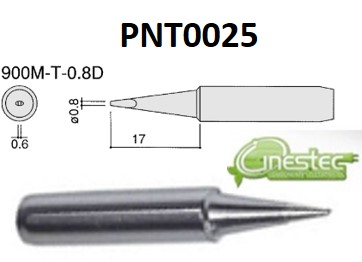 PONTA PARA ESTACAO CONICA 0,2MM - 900M-T-SB NOVO COD T18-SB